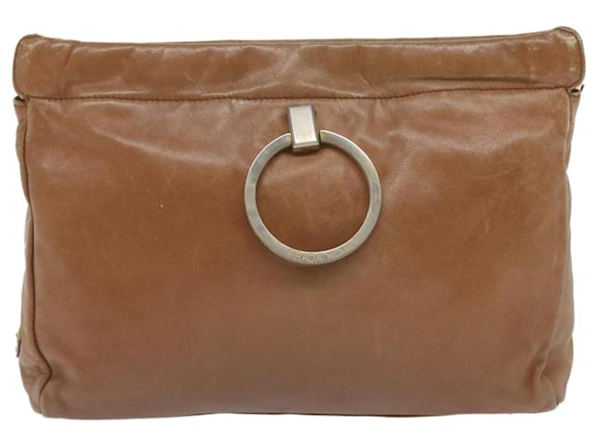 Prada Brown Leather  ref.1171127