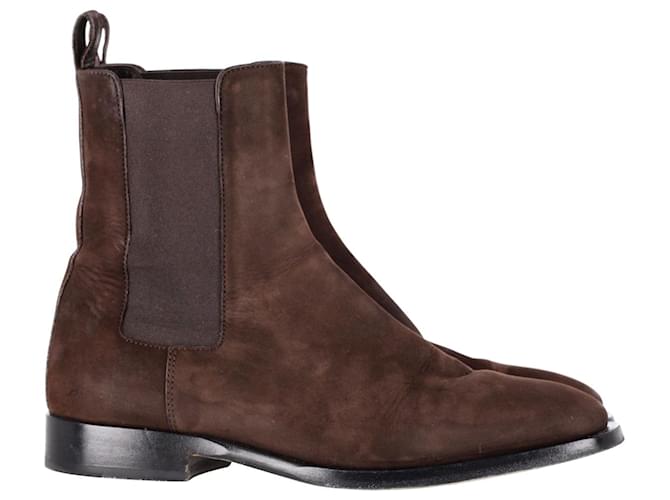 The Row Grunge Boots in Brown Leather Pony-style calfskin  ref.1171239