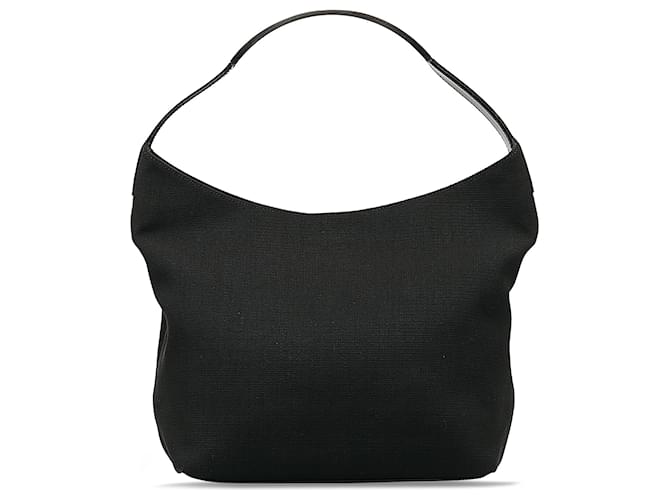 Gucci Black Canvas Shoulder Bag Cloth Cloth  ref.1171518