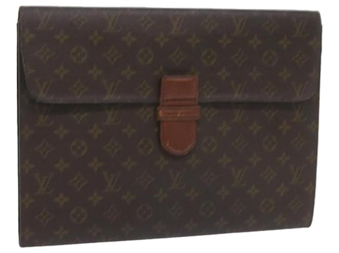 LOUIS VUITTON Monogram Posh Ministor Briefcase M53445 LV Auth am5327 Cloth  ref.1171561