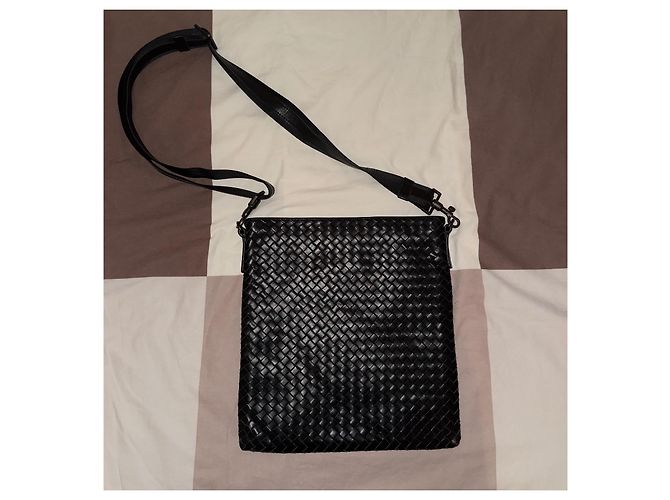 Bottega Veneta borsa a tracolla botega venetta Nero