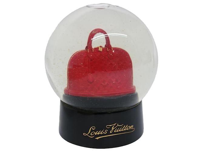 LOUIS VUITTON Snow Globe Clear LV Auth bs10349 Plastic  ref.1172025