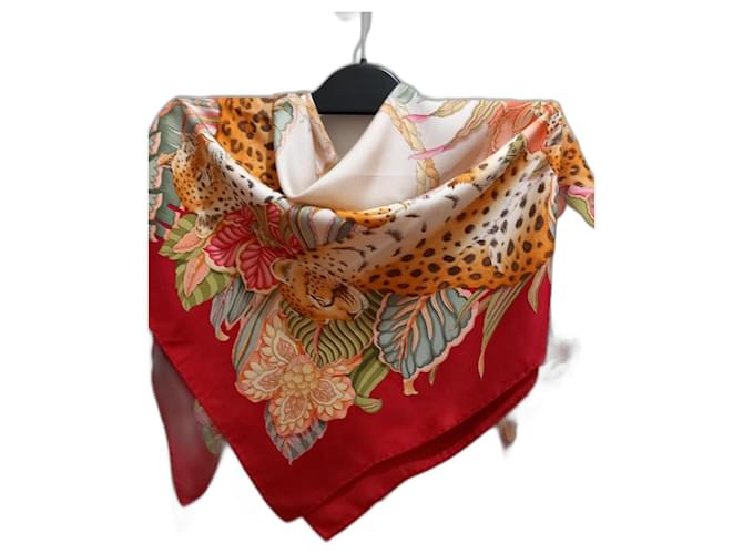 Salvatore Ferragamo Silk scarves Multiple colors  ref.1172042