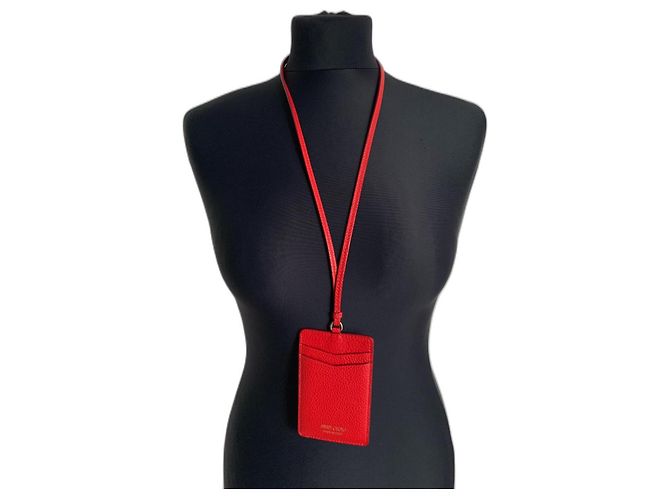 Jimmy Choo Purses, wallets, cases Red