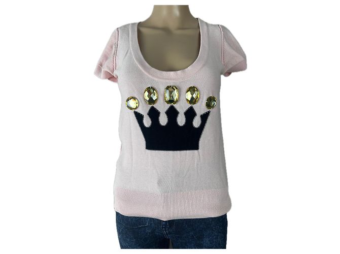 Blusa rosa in cotone Sonia Rykiel pour H&M