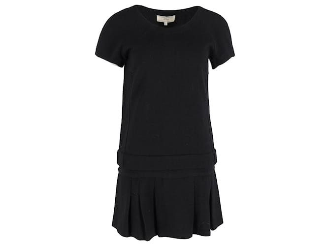Autre Marque Athe by Vanessa Bruno Mini Dress in Black Polyester  ref.1172087