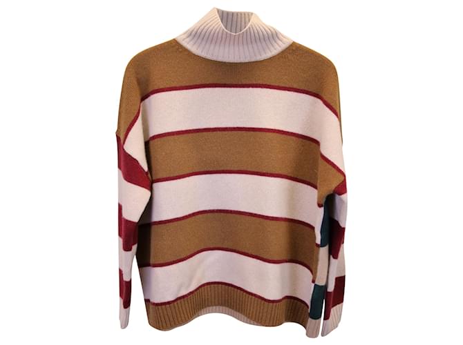 Max Mara Weekend Striped Sweater in Multicolor Wool Multiple colors  ref.1172147