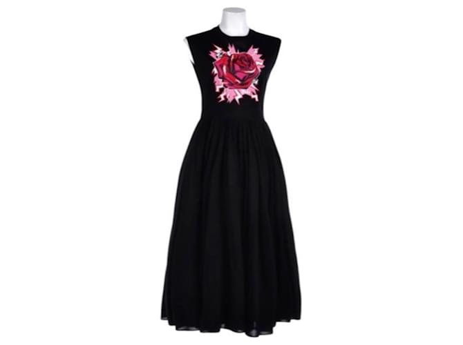 Prada Dresses Black Cotton  ref.1172232