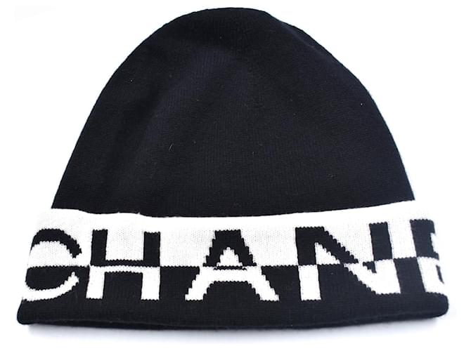 Chanel Hats Black Cashmere  ref.1172246