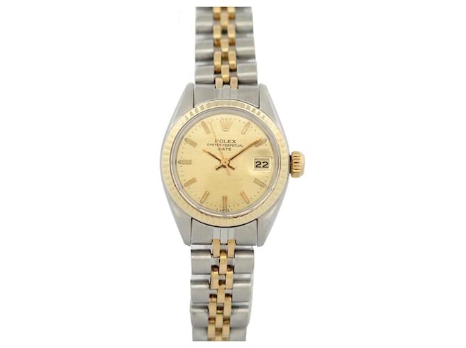 VINTAGE ROLEX WATCH 6917 OYSTER PERPETUAL DATEJUST AUTOMATIC WATCH Golden  ref.1172312