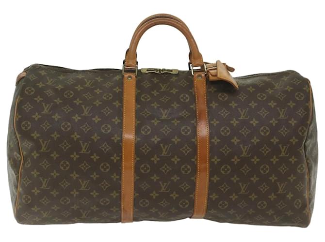 Louis Vuitton Keepall 60 Toile Marron  ref.1172481