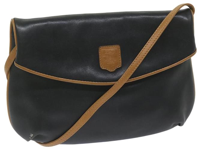 Céline Triomphe Black Leather  ref.1172550