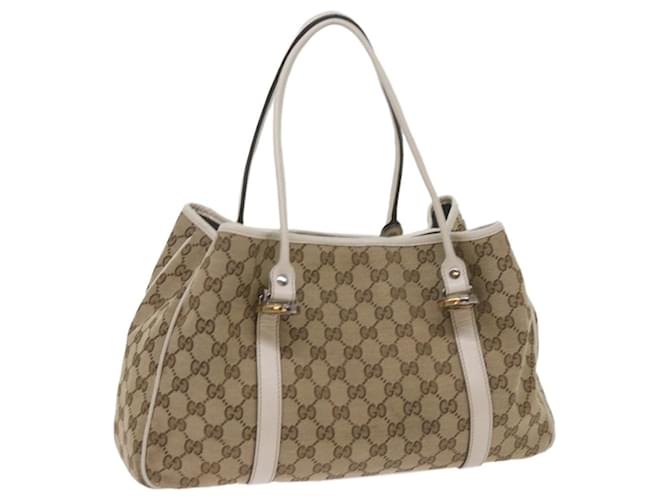 Sacola GUCCI GG Canvas GG Twins Bege 232957 auth 60992  ref.1172786
