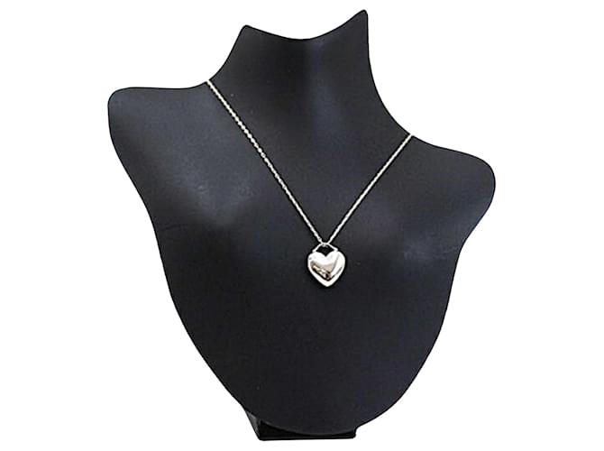 Tiffany & Co Full heart Silvery Silver  ref.1172974