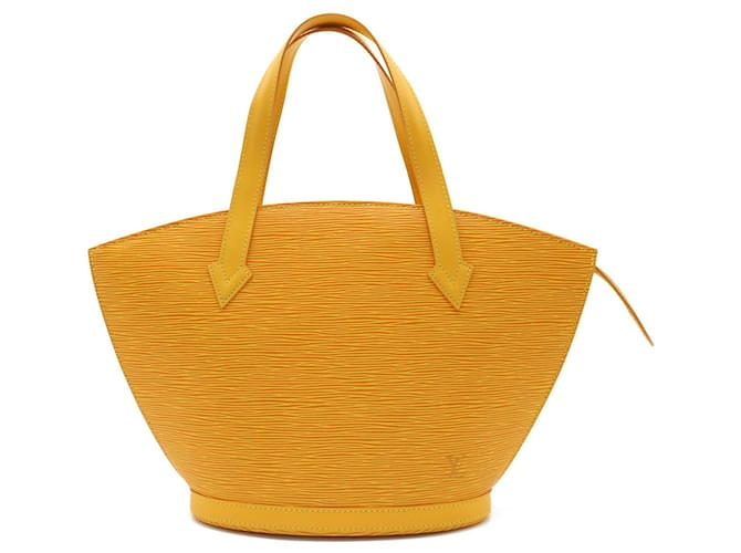 Louis Vuitton Saint Jacques Yellow Leather  ref.1173105