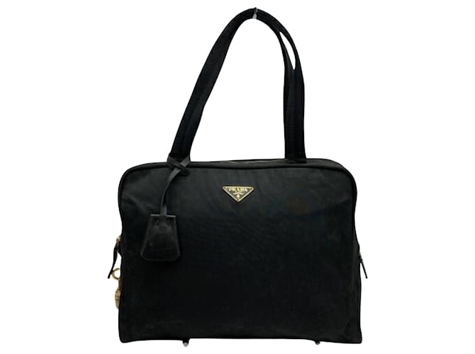 Tote Prada Black Synthetic  ref.1173223