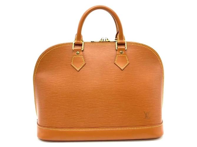 Louis Vuitton Alma Brown Leather  ref.1173230