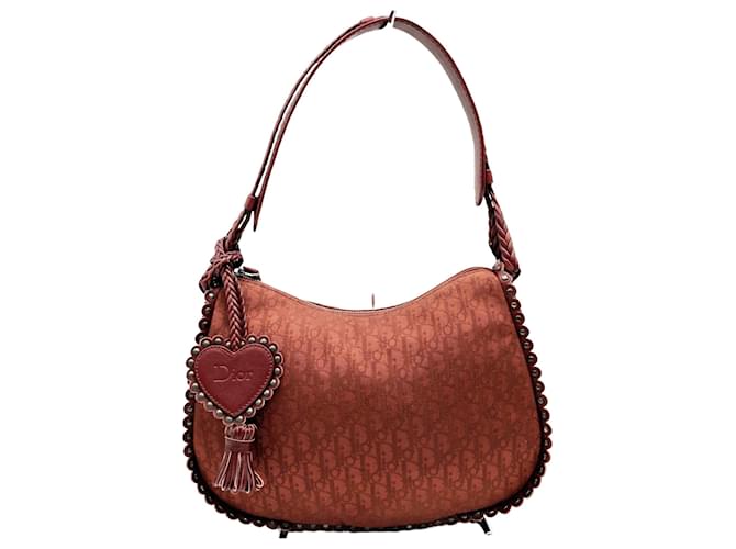 Dior Trotter Red Cloth  ref.1173235
