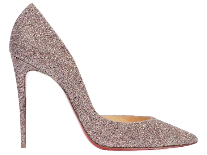 Christian Louboutin Iriza Heels 100 Multicolour Glitter Glitter EU 40 Uk 7 Multiple colors ref.1173506 Joli Closet