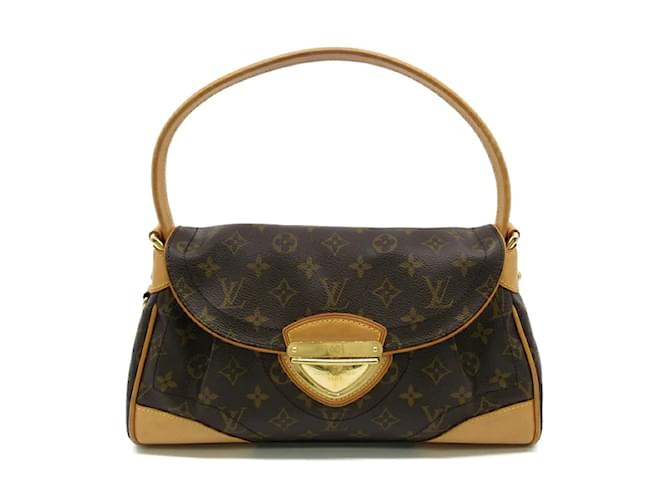 Louis Vuitton Monogram Beverly MM  M40121 Brown Cloth  ref.1173764