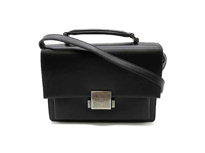 Yves Saint Laurent Bellechasse-Tasche aus Leder 482051.0 Schwarz Kalbähnliches Kalb  ref.1173784