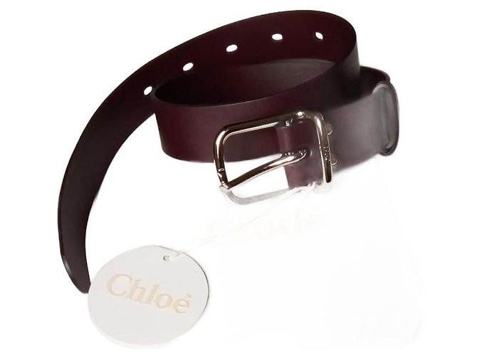 Chloé Jo Bordeaux Leder