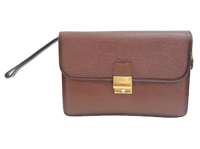 Bally Brown Leather  ref.1174015