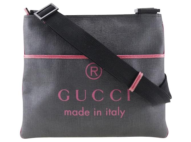 Gucci GG Supreme Black Leather  ref.1174019