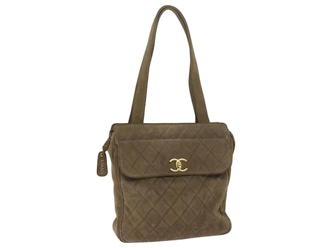 Timeless Chanel - Brown Suede  ref.1174035