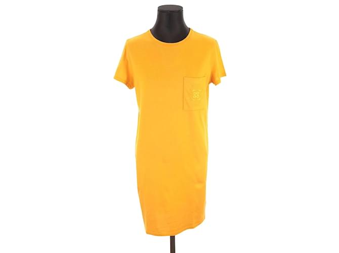 Hermès Cotton dress Orange  ref.1174230
