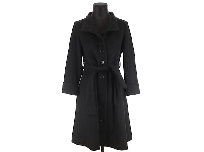 Agnès b. Wool coat Black  ref.1174255