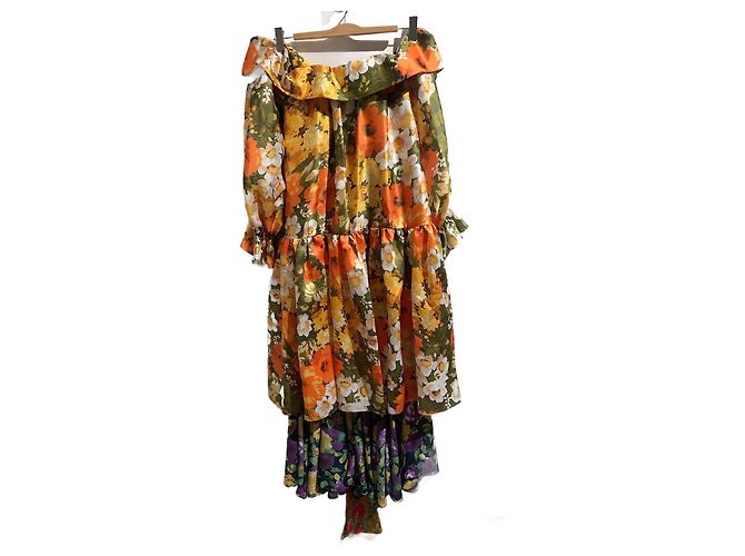 Autre Marque RICHARD QUINN Kleider T.UK 8 Polyester Mehrfarben