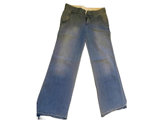 Chloé Índigo Azul claro Jeans  ref.1174708
