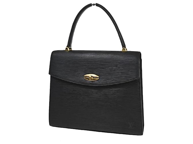 Louis Vuitton Malesherbes Black Leather  ref.1174771