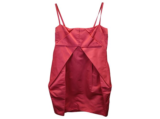 Mini-robe plissée Gucci en polyester rose  ref.1174799