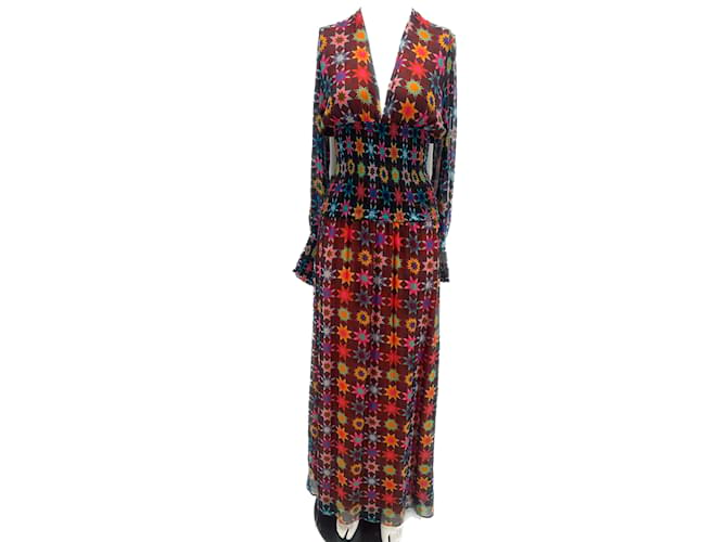 Autre Marque MIMI LIBERTE  Dresses T.fr 36 silk Multiple colors  ref.1174980