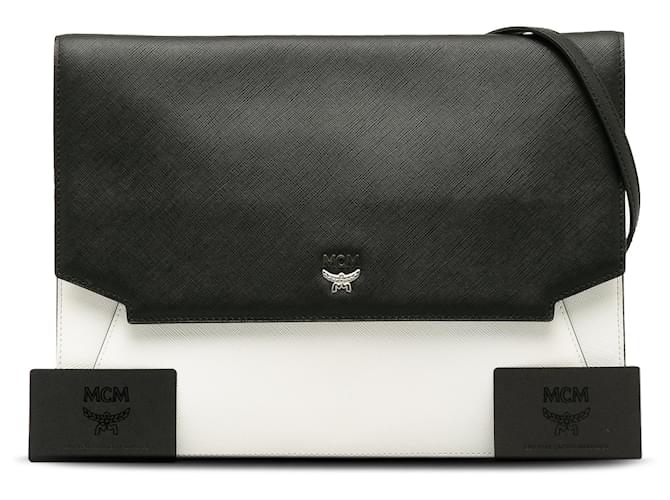 MCM Black Leather Crossbody Bag Pony-style calfskin  ref.1175147