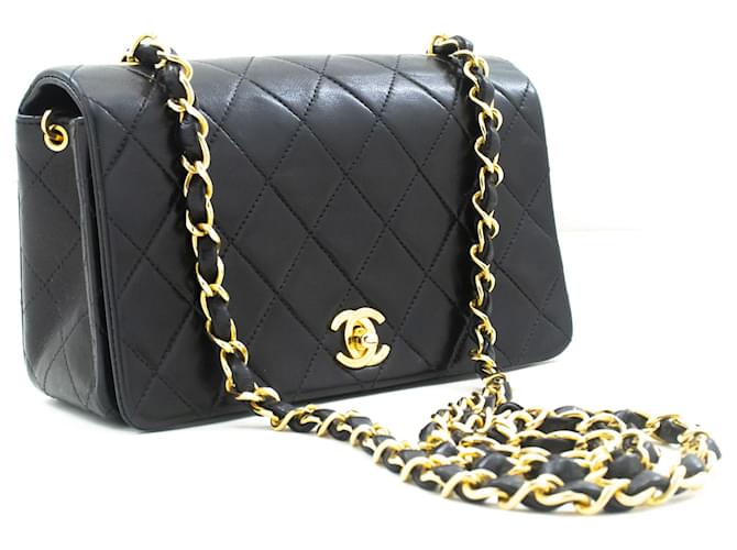 Chanel Black Leather  ref.1175364