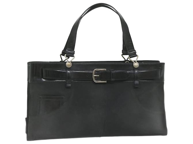 Christian Dior Hand Bag Nylon Black Auth bs10556  ref.1175462
