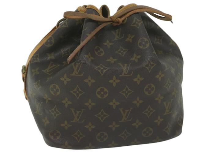 LOUIS VUITTON Monogram Petit Noe Shoulder Bag M42226 LV Auth 61231 Cloth  ref.1175497