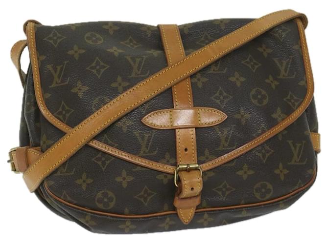 Louis Vuitton Monogram Saumur 30 Shoulder Bag M42256 LV Auth 59315 Cloth  ref.1175503