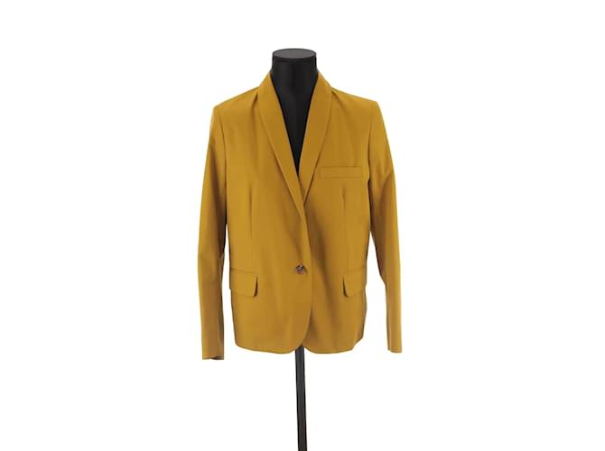Soeur chaqueta de algodón Amarillo  ref.1175512