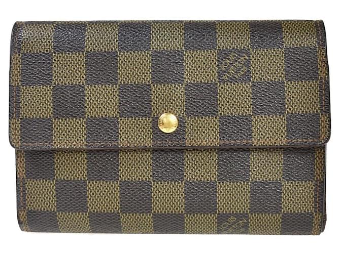 Louis Vuitton Tr�sor Brown Cloth  ref.1175581