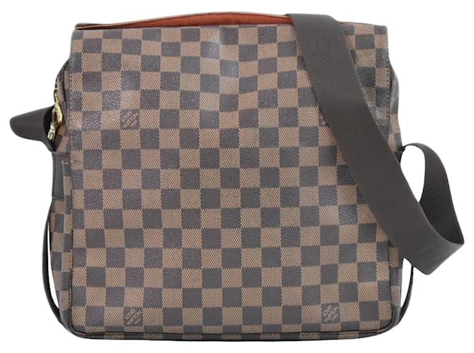 Louis Vuitton Naviglio Brown Cloth  ref.1175723