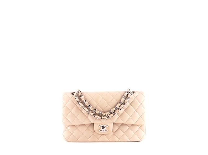 Timeless Bolsas CHANEL T.  Couro Bege  ref.1175776