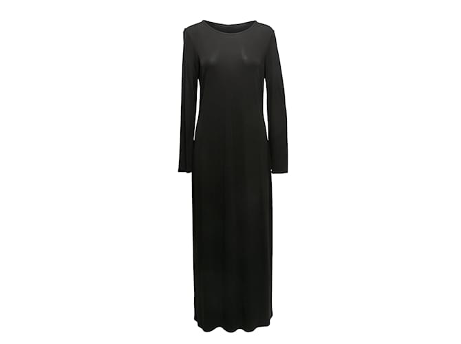 Black The Row Paulette Maxi Dress Size US M Synthetic  ref.1175888