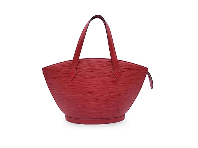 Louis Vuitton Vintage Red Epi Leather Saint Jacques PM Bag Black  ref.1175995