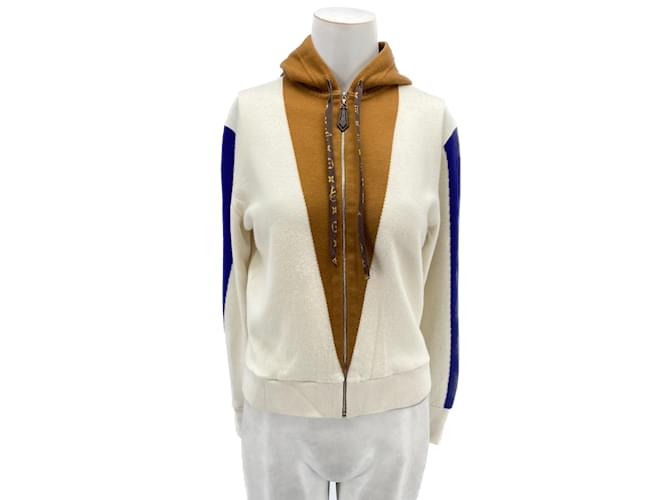 LOUIS VUITTON  Knitwear T.International M Cashmere White  ref.1176104