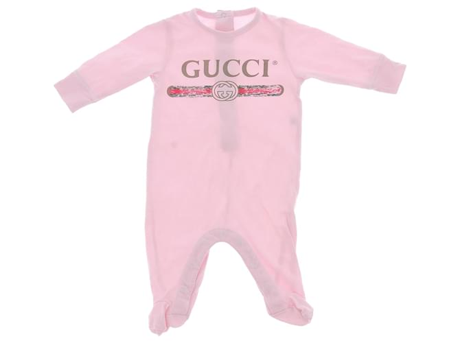 GUCCI  Outfits T.fr 3 mois - jusqu'à 60cm cotton Pink  ref.1176120
