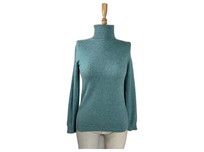 Eric Bompard Kaschmirpullover grün 